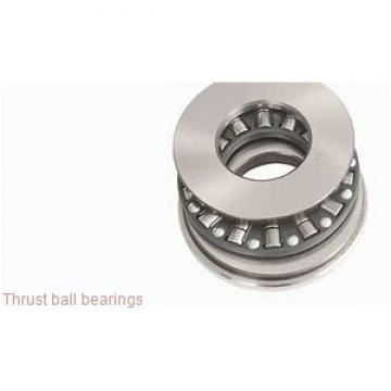 ISO 54316U+U316 thrust ball bearings