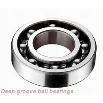 110 mm x 170 mm x 28 mm  KOYO 6022-2RS deep groove ball bearings