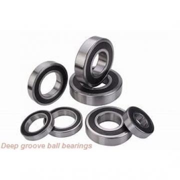 6 mm x 12 mm x 4 mm  ISO MR126ZZ deep groove ball bearings