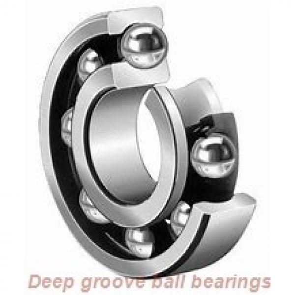 40 mm x 80 mm x 27 mm  KOYO SA208 deep groove ball bearings #1 image